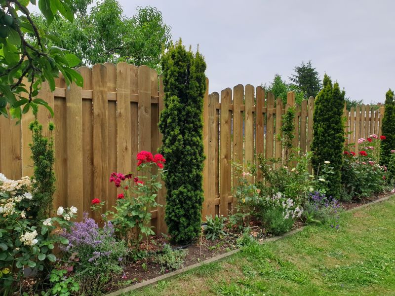 Finished Fence Installation